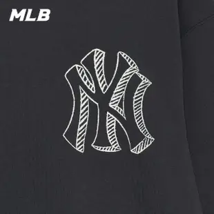 【MLB】大Logo長袖大學T 紐約洋基隊(3AMTB0434-50CGS)