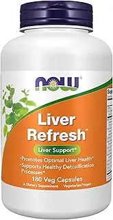 NOW Liver Detoxifier & Regenerator,180 Veg Capsules