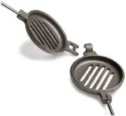 Rome Wilderness Hamburger Griller - Cast Iron