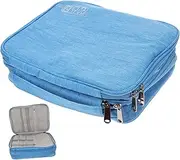 Electronic Organizer Bag Travel Storage Case for Cords and Accessories Durable Lightweight Compact Design for Outdoor Use