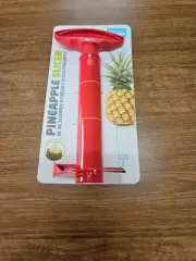 Tomorrow's Kitchen Red Pineapple Peeler Corer And Slicer New