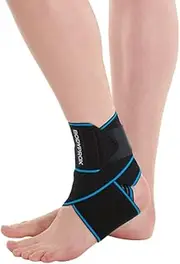 Ankle Support Brace, Adjustable Compression Ankle Braces for Sports Protection, One Size Fits Most for Men & Women