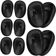 Baluue 10pcs Animal Ears Hair Band Highlights Hair Dye Kit Hair Lightener Hanging Small Clear Decor Vibes Chipmunk Cute Hair Scrunchies Ear Covers for Showering Mug Black Plastic