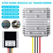 Waterproof DC-DC 24V to 12V Voltage Reducer Step Down Converter Output 10A - 40A