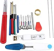 Punch Needle Art Embroidery Kit, Various Patterns, Easy to Change Needles, and, Suitable for Sewing, Crafts, and Embroidery Works