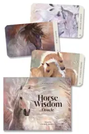 HORSE WISDOM ORACLE KIT Deck Card Book Set horses pagan fortune tarot cards