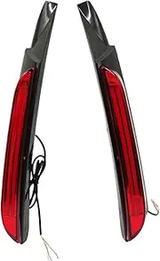 Rear Brake Light for Toyota for Fortuner 2015 2016 2017 2018 2019 2020 LED Rear Fog Lamp Bumper Light Auto Brake Light Turn Signal Reflector Third Brake Light