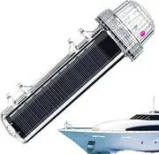 Marine Navigation Light,Solar Fishing Net Labeling Light - Waterproof Signal Lamp, Intelligent Light Control Sensing Lamp for Night Boating