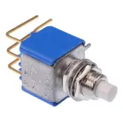 18245WCD3X386 On-(on) Right Angle Momentary PCB Push Button Switch DPDT 0.1A