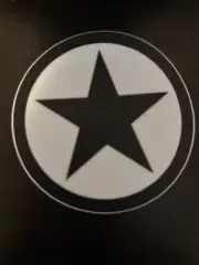 BLACKSTAR AMPLIFICATION CUSTOM STAR STICKER NICE