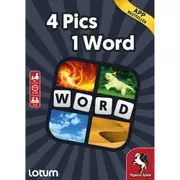 72pc Pegasus Spiele 4 Pictures 1 Word 1-6 Players Play Card Game Set Kids 8y+