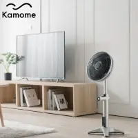 在飛比找momo購物網優惠-【Kamome】極靜音金屬循環風扇 FKLT-251D(銀色