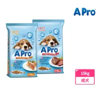 在飛比找momo購物網優惠-【APro 愛卜】犬糧-多種口味 15KG(狗飼料/成犬)