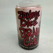 Zombie Dice Brain Case (accessory) Stylish, Noisy Dice Cup + Score Pad Brand New