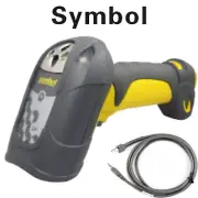 Motorola Symbol LS3408 LS3408-ER20005R Extended Range Rugged Barcode Scanner