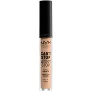 NYX PMU Can't Stop Won't Stop Contour Concealer Natural, Natural