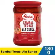 SASA Sambal Terasi Varian Nusantara Shrimp Paste Chilli in Jar 180gr