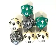 7 x SPINDOWN COUNTER DICE D20 mtg Mana Dice Magic the Gathering