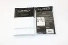New Ralph Lauren 2 European Shams- SPENCER BORDER SATEEN White Sage 0026