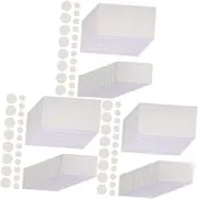 MAGICLULU 3sets Double-Sided Acrylic Stickers Circle Dot Adhesive for Decor 200pcs*3