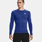 ((綠野運動廠))最新款UNDER ARMOUR HG緊身圓領長袖上衣,抗熱排汗~防臭處理,緊身版型~優惠促銷