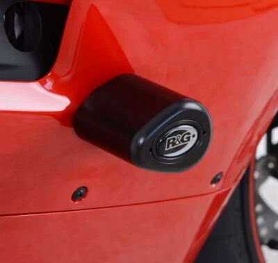 R&G Racing Black Aero Crash Protection Bobbins For 2018-19 Ducati Panigale V4 S