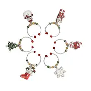 Avanti Wine Charms Xmas Set Of 6 #15236