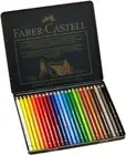 Faber-Castell Polychromos Colour Pencils, Tin of 24, (18-110024)