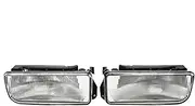 SILILAN 63171387092 Right Front Bumper Halogen Fog Light Fit for 3 Series E36 1992-1998 Car-Styling Clear Lens Fog Lamp Assembly
