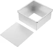 GREENADSCAPE Aluminum Alloy Cake Mold with Removable Bottom Non Stick Baking Pan for Mousse and Chiffon Cakes Bakeware for Home Baking and Special Occasions