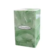 Ultra Pro Marble Satin Tower Deck Box Lime Green / White