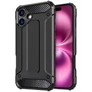 iPhone 16 Plus (6.7") Rugged Case - Black Tough - Dual Layer Protection [MPPGEN0743]