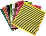 Generic 8 Pieces of Synthetic Peacock Feather Fly Binding Materials, Lifelike Portable Bait Production, Light Accessories, Fly Bandage Accessories, Wrap