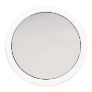 Magnifying Makeup Mirror Round Edge Glass Travel Hand with Magnification