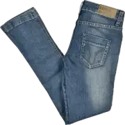 NWT - Miss Sixty 'Radio' Low Rise Slim Straight Jeans -Size 28