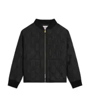 triomphe teddy jacket in lightweight nylon FR36,FR38 black