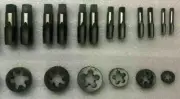 BRITISH STANDARD PIPE TAP & DIE SET BSP BSPP TAP DIE SET 1/8" TO 3/4" 6 SIZE