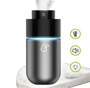 OTHER HUD-305E Portable Humidifier 200ml 7 colours LED light reduce dust unpleasant smell moisturize air 6H spray time quiet easy clean USB power