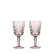 Nachtmann Noblesse Cocktail/Wine Glass Set of 2 - Rose