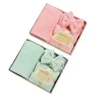 Coral Fleece Towel Dry Hair Headband Set Bathroom Shower Present