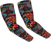[Vykmvtyb] Sun Protection Cooling Arm Sleeves For Men Women, Uv Compression Cooling Sleeve For Sports, 10