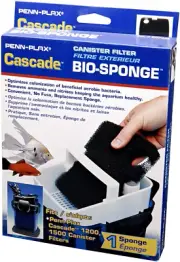 Cascade 1200/1500 GPH Canister Filter Aquarium Bio Sponge Replacement