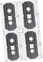 Pcs Recordable Audio Cassette Tapes Easy to Label Organize Protective Case for Longevity