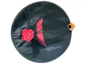 Halloween Costume Accessory Black & Red Witch Hat Adult Teen