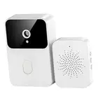 Wireless Doorbell Camera WiFi Video Doorbell Camera for Bedroom White