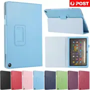 For Amazon Fire HD 8 Plus 2024 2022 10th 12th Gen Case Leather Shockproof Cover