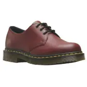 Dr Martens Work Shoes Slip Resistant Black Leather Oxfords Size 5 Womens Mens