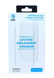 AT&T Screen Protector PureGuard Tempered Glass For iPhone 13 Pro and iPhone 13