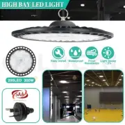 300W High Low Bay LED Lights UFO Industrial Workshop Warehouse Factory Gym Lamp