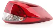 Outer Car Rear Tail Light for Hyundai for Tucson 2016 2017 2018 Rear Turn Signal Light Stop Brake Lamp (Color : Right)